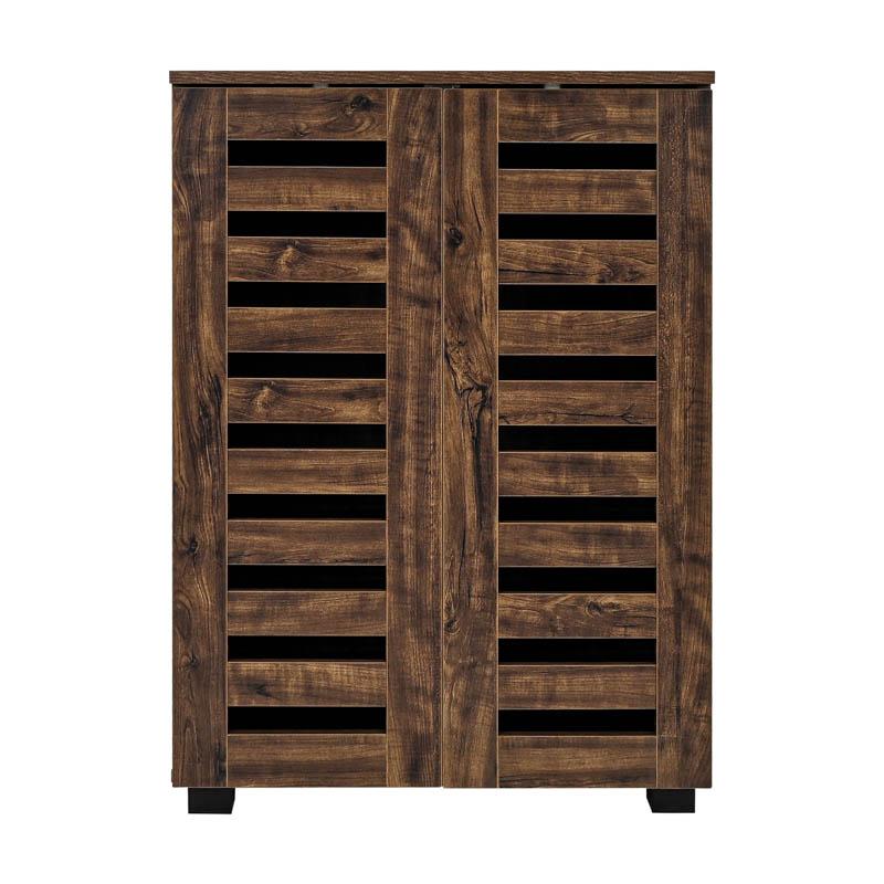 Παπουτσοθήκη "Vento" Με 4 Ράφια Χρώμα Brown Oak 60x33x87Εκ Fylliana 