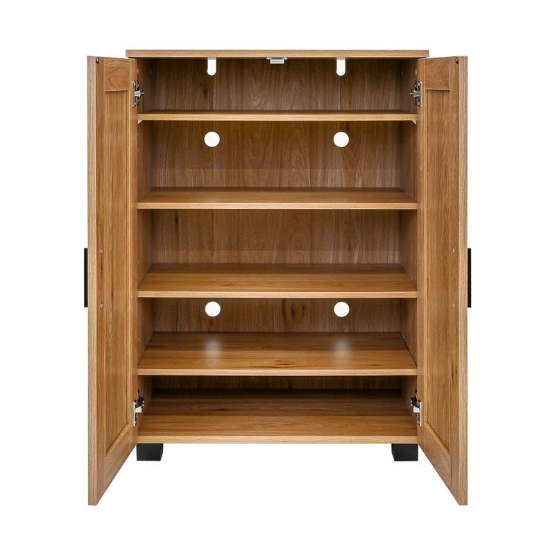 Παπουτσοθήκη "Cubo" Με 4 Ράφια Χρώμα Artisan Oak 60x33x84Εκ Fylliana 