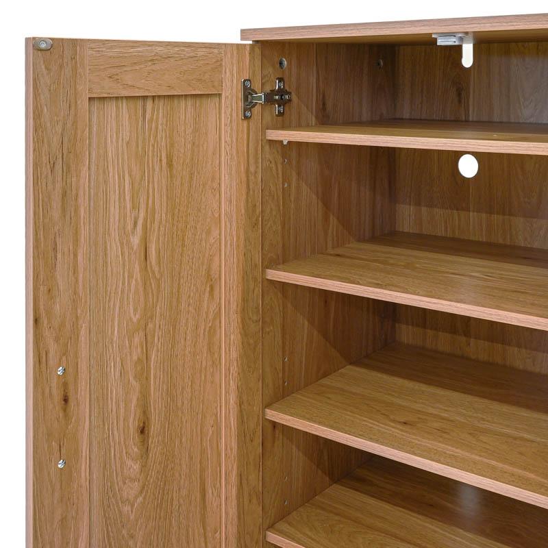 Παπουτσοθήκη "Cubo" Με 4 Ράφια Χρώμα Artisan Oak 60x33x84Εκ Fylliana 