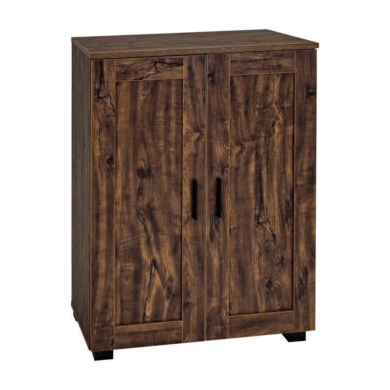 Παπουτσοθήκη "Cubo" Με 4 Ράφια Χρώμα Brown Oak 60x33x84Εκ Fylliana 