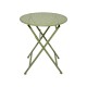 Σετ Μεταλλικό Τραπέζι Κήπου Με 2 Καρέκλες Gordon Πράσινο Χρώμα Fylliana 