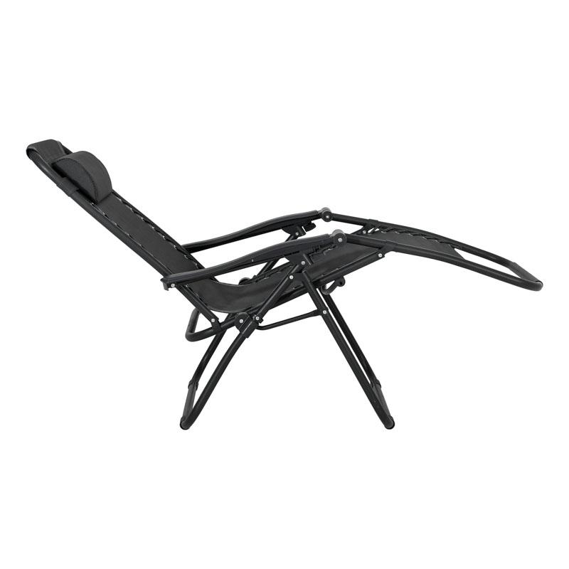 Πολυθρόνα Αναδιπλούμενη Εξοχής  "Zero Gravity Deluxe" Γκρι Χρώμα 93X65X104 εκ. Fylliana