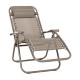 Αναδιπλούμενη Πολυθρόνα Εξοχής "Zero Gravity" Μπεζ Χρώμα 93X65X104 εκ. Fylliana
