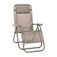 Αναδιπλούμενη Πολυθρόνα Εξοχής "Zero Gravity" Μπεζ Χρώμα 93X65X104 εκ. Fylliana
