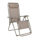 Πολυθρόνα Αναδιπλούμενη Εξοχής  "Zero Gravity Deluxe" Μπεζ Χρώμα 93X65X112 εκ. Fylliana