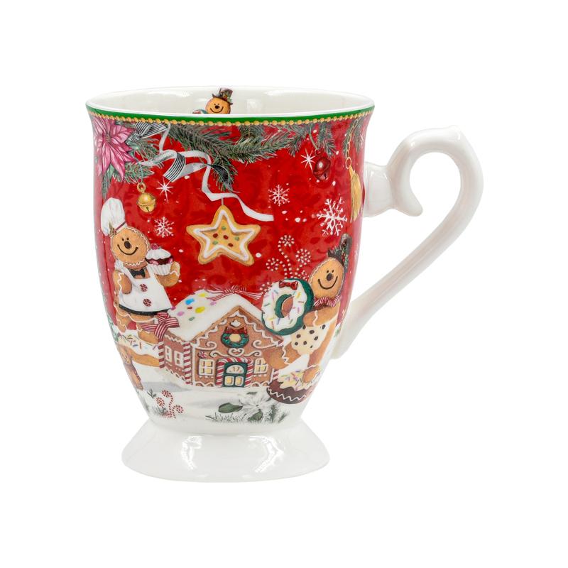 Χριστουγεννιατικη Κουπα Fylliana Fl004 Gingerbread Man 8X11Εκ