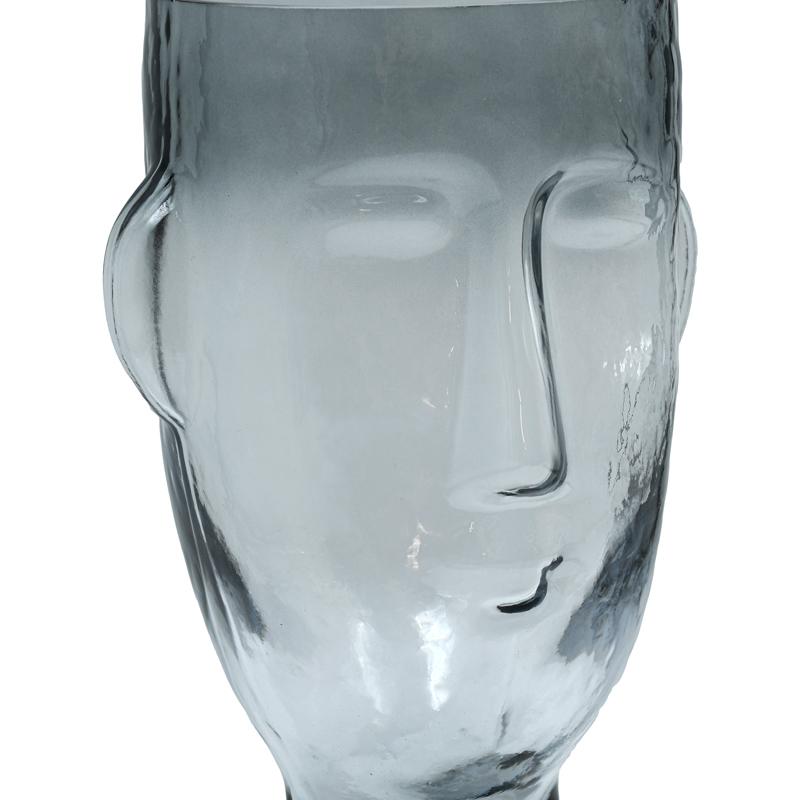 Γυάλινο Διακοσμητικό Fl1432 Διάφανο Χρώμα 16X14X32 εκ. Fylliana