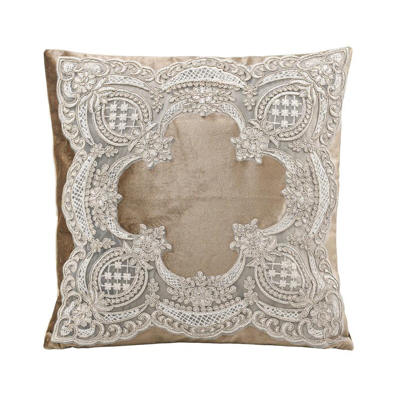 Μαξιλάρι Καφέ Χρώμα 45x45Εκ Fylliana 