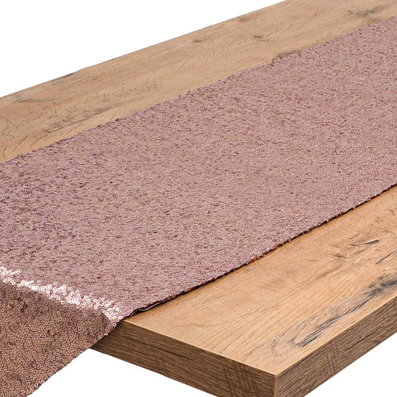 Διακοσμητική Τραβέρσα Fl022 Χρυσό Ροζ Χρώμα 150X32Εκ Fylliana 