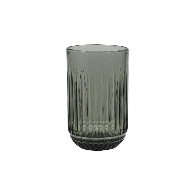 Σετ 6 Τεμ Ποτήρια Νερού Fl853 Γκρι Χρώμα 8X13Εκ Fylliana 