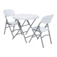 Καρέκλα Συνεδρίου-Catering Fylliana Λευκή 56x46x84Εκ Πτυσσόμενη
