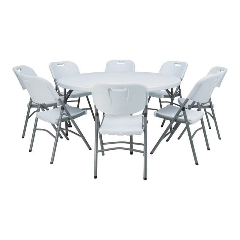Τραπέζι Συνεδρίου-Catering Πτυσσόμενο Ροτόντα 150x150x74εκ