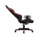 Καρέκλα Gaming Sar-1 Δερματίνη Μαύρη/Κόκκινη 64x53x135εκ