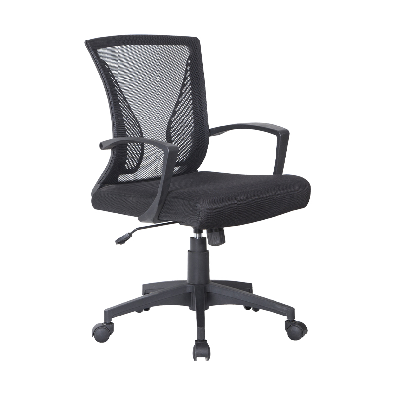 Καρέκλα Γραφείου W-05 Μαύρη Πλάτη-Μαύρο Κάθισμα 57x65x91Εκ