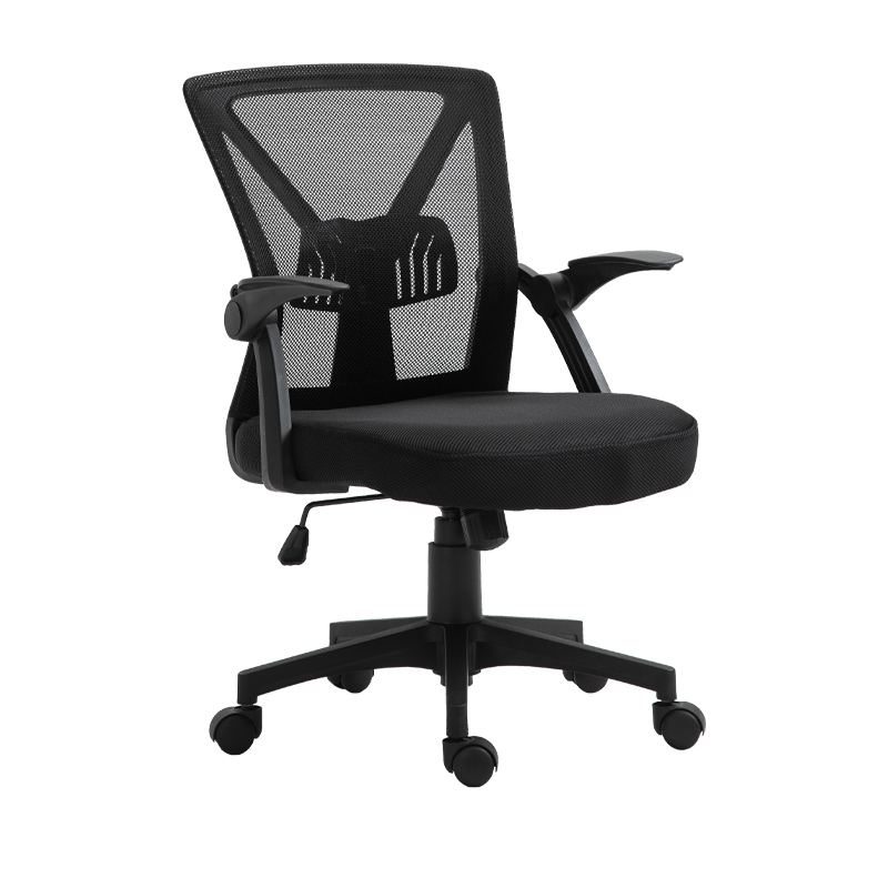 Καρέκλα Γραφείου W-20-2Β Μαύρο Χρώμα 60x63x105Εκ