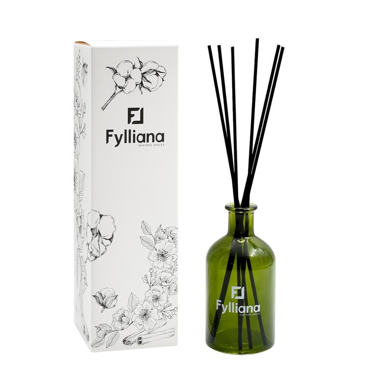 Αρωματικό Χώρου Με Sticks "Σαμπάνια" Πράσινο 200ml
