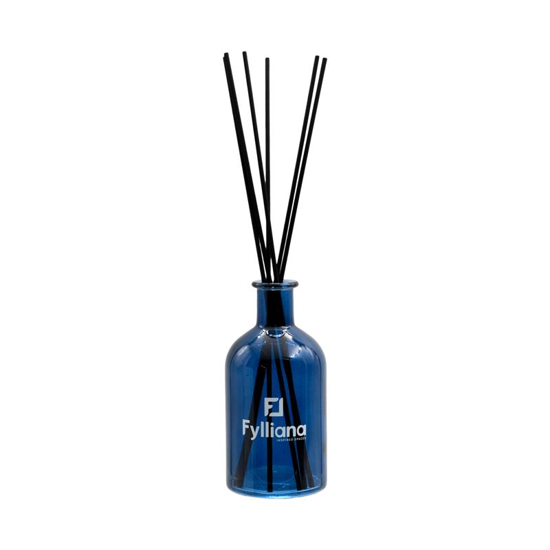 Αρωματικό Χώρου Με Sticks Fylliana "Βαμβάκι" Μπλε 200ml