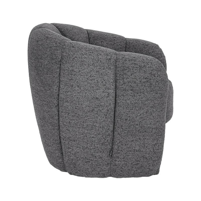 Πολυθρόνα Fl6428 Ανθρακί Χρώμα Υφάσματος 94X76X74Εκ Fylliana 