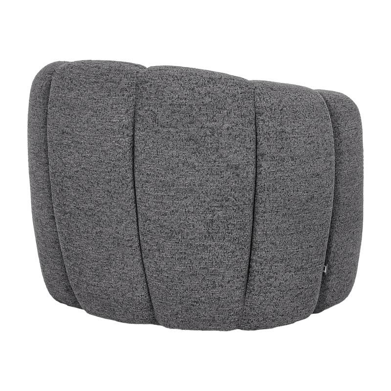 Πολυθρόνα Fl6428 Ανθρακί Χρώμα Υφάσματος 94X76X74Εκ Fylliana 