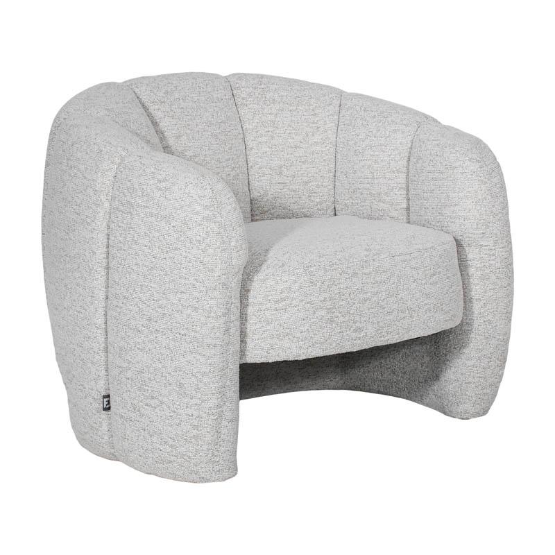 Πολυθρόνα  Fl6428 Ανοιχτό Μπεζ Χρώμα Υφάσματος 94x76x74Εκ Fylliana