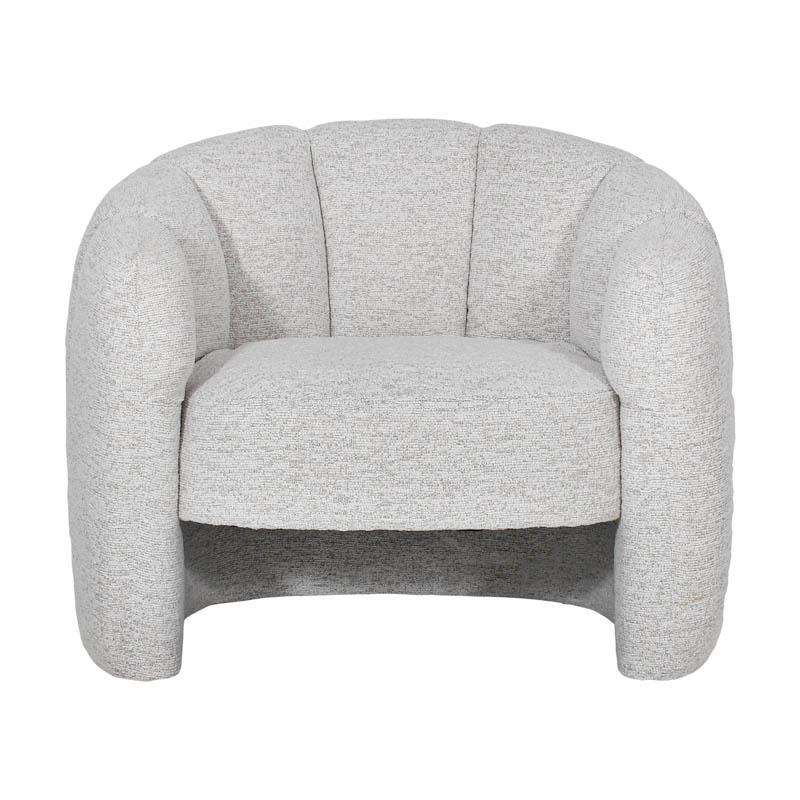 Πολυθρόνα  Fl6428 Ανοιχτό Μπεζ Χρώμα Υφάσματος 94x76x74Εκ Fylliana