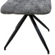 Καρέκλα Τραπεζαρίας 20Α Γκρι Χρώμα Υφάσματος Με Μεταλλικό Σκελετό 46X54X88Εκ Fylliana