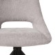 Καρέκλα Τραπεζαρίας Περιστρεφόμενη Fl2548 Γκρι Ύφασμα 64x53x85Εκ Fylliana 