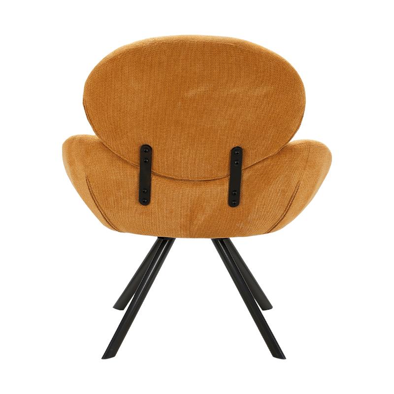 Πολυθρόνα Melany Κίτρινο 70x76x89cm