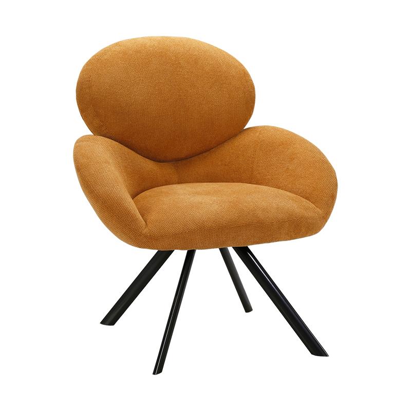 Πολυθρόνα Melany Κίτρινο 70x76x89cm