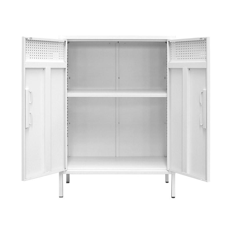  Ντουλάπα Μεταλλική Mabel Λευκό Χρώμα 70X35X100Εκ Fylliana 