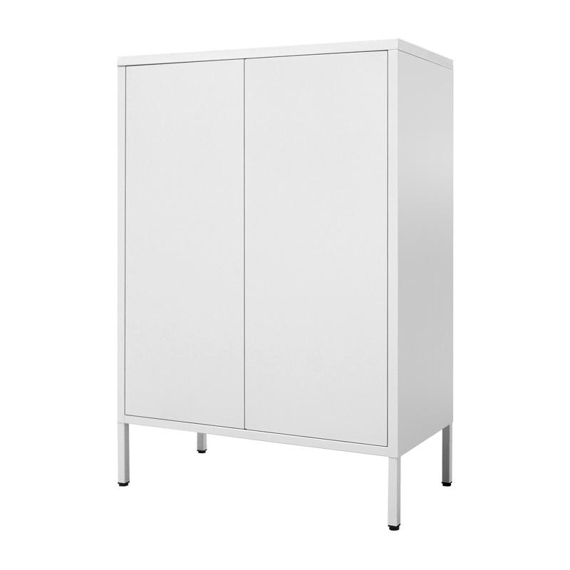  Ντουλάπα Μεταλλική Mabel Λευκό Χρώμα 70X35X100Εκ Fylliana 