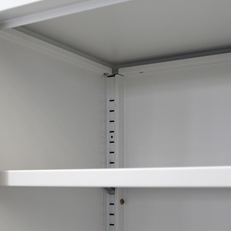  Ντουλάπα Μεταλλική Mabel Λευκό Χρώμα 70X35X100Εκ Fylliana 