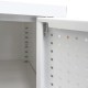  Ντουλάπα Μεταλλική Mabel Λευκό Χρώμα 70X35X100Εκ Fylliana 