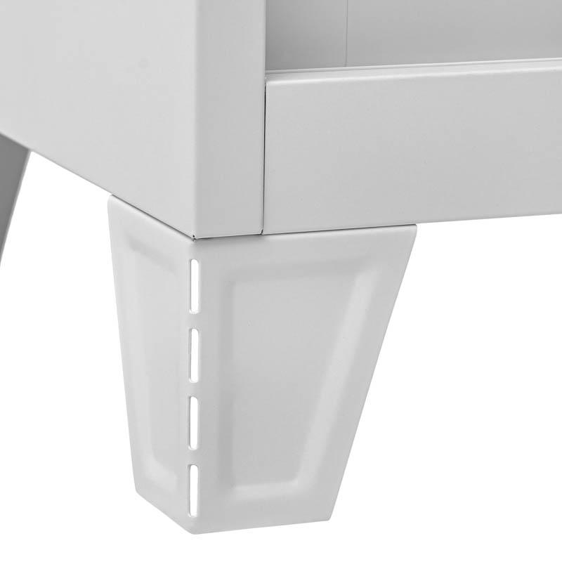 Ντουλάπα Δίφυλλη Evelyn Συρόμενη Λευκό 90x40x190cm Fylliana