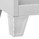 Ντουλάπα Δίφυλλη Evelyn Συρόμενη Λευκό 90x40x190cm Fylliana