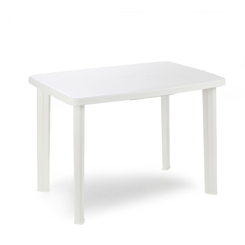 Τραπέζι Πλαστικό Λευκό 101x68x72εκ
