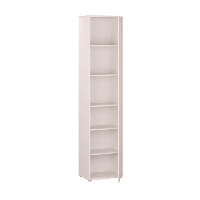 Βιτρίνα Με 1 Πόρτα Alice Sand Χρώμα 50X35X215Εκ