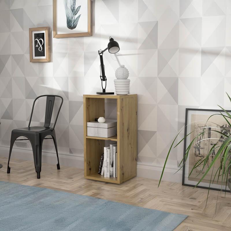 Βιβλιοθήκη Μπεζ 38x33x73εκ. Fylliana