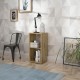 Βιβλιοθήκη Μπεζ 38x33x73εκ. Fylliana