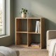 Βιβλιοθήκη Montaro Artisan Χρώμα Oak 73x33x73Εκ Fylliana