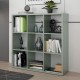 Βιβλιοθήκη Montaro Sage Χρώμα 107X33X107Εκ Fylliana 