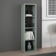 Βιβλιοθήκη Montaro Sage Χρώμα 39x33x142Εκ Fylliana 