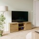 Έπιπλο Τηλεόρασης Aria Mauvella Oak Χρώμα 153X42X50Εκ Fylliana