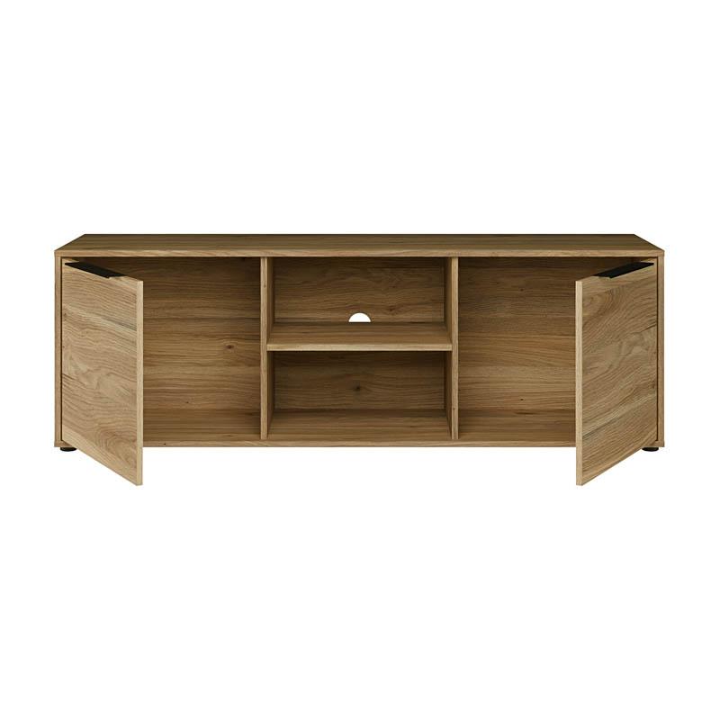 Έπιπλο Τηλεόρασης Aria Mauvella Oak Χρώμα 153X42X50Εκ Fylliana