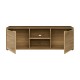 Έπιπλο Τηλεόρασης Aria Mauvella Oak Χρώμα 153X42X50Εκ Fylliana