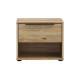 Κομοδίνο Aria Mauvella Oak Χρώμα 49X42X40Εκ Fylliana