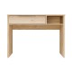 Γραφείο Aria Mauvella Χρώμα Oak 101x50x77Εκ Fylliana