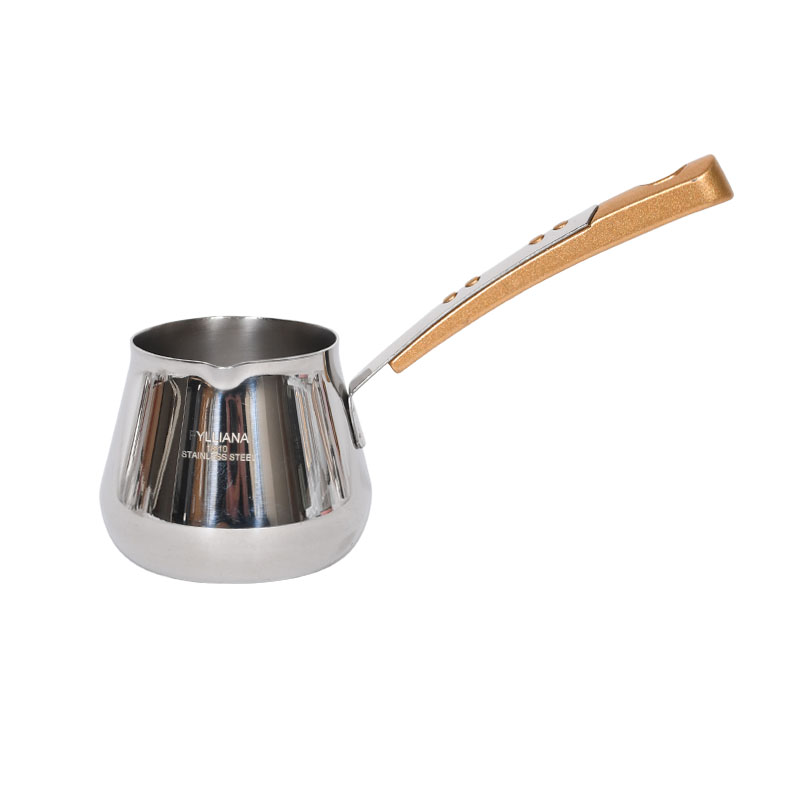 Μπρίκι "artum 2" Με Χερούλι Από Βακελίτη Χρυσό Fylliana