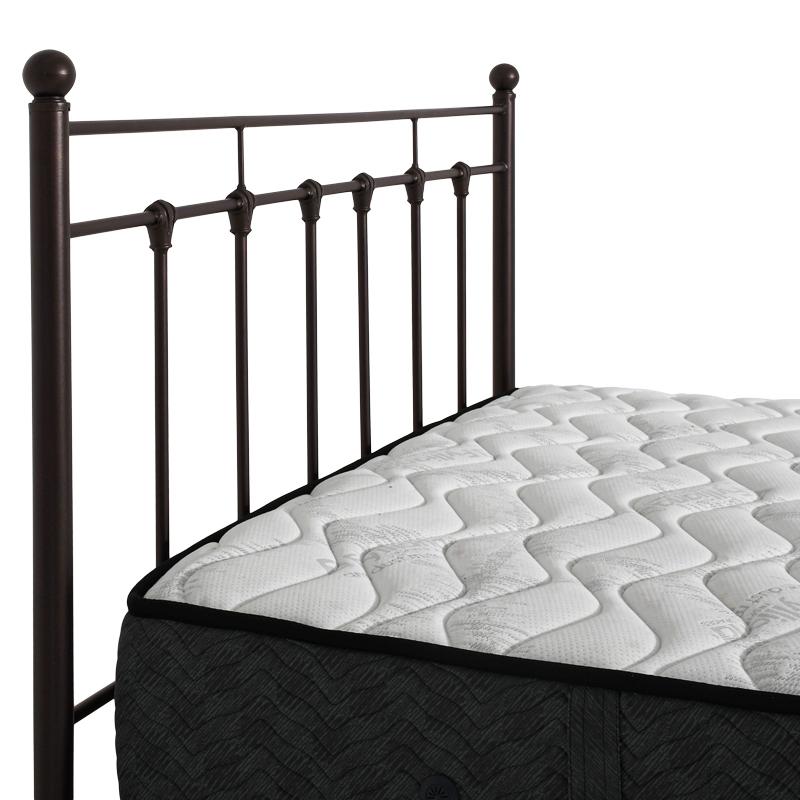 Κρεβάτι Διπλό Σιδερένιο Καφέ Χρώμα 168X208X86Εκ (160X200) Astra Fylliana 