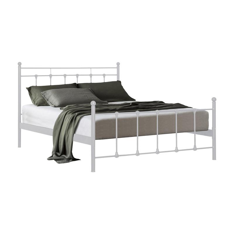 Κρεβάτι Σιδερένιο Astra Μπεζ Χρώμα 168X208X86Εκ (160X200) Fylliana 